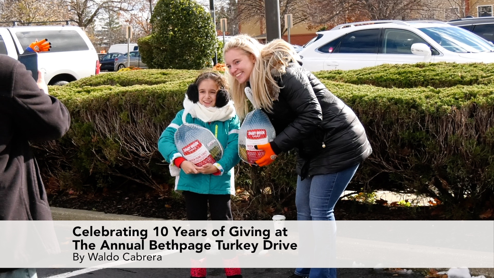 Celebrating 10 Years of Giving at the  Annual Bethpage Turkey Drive