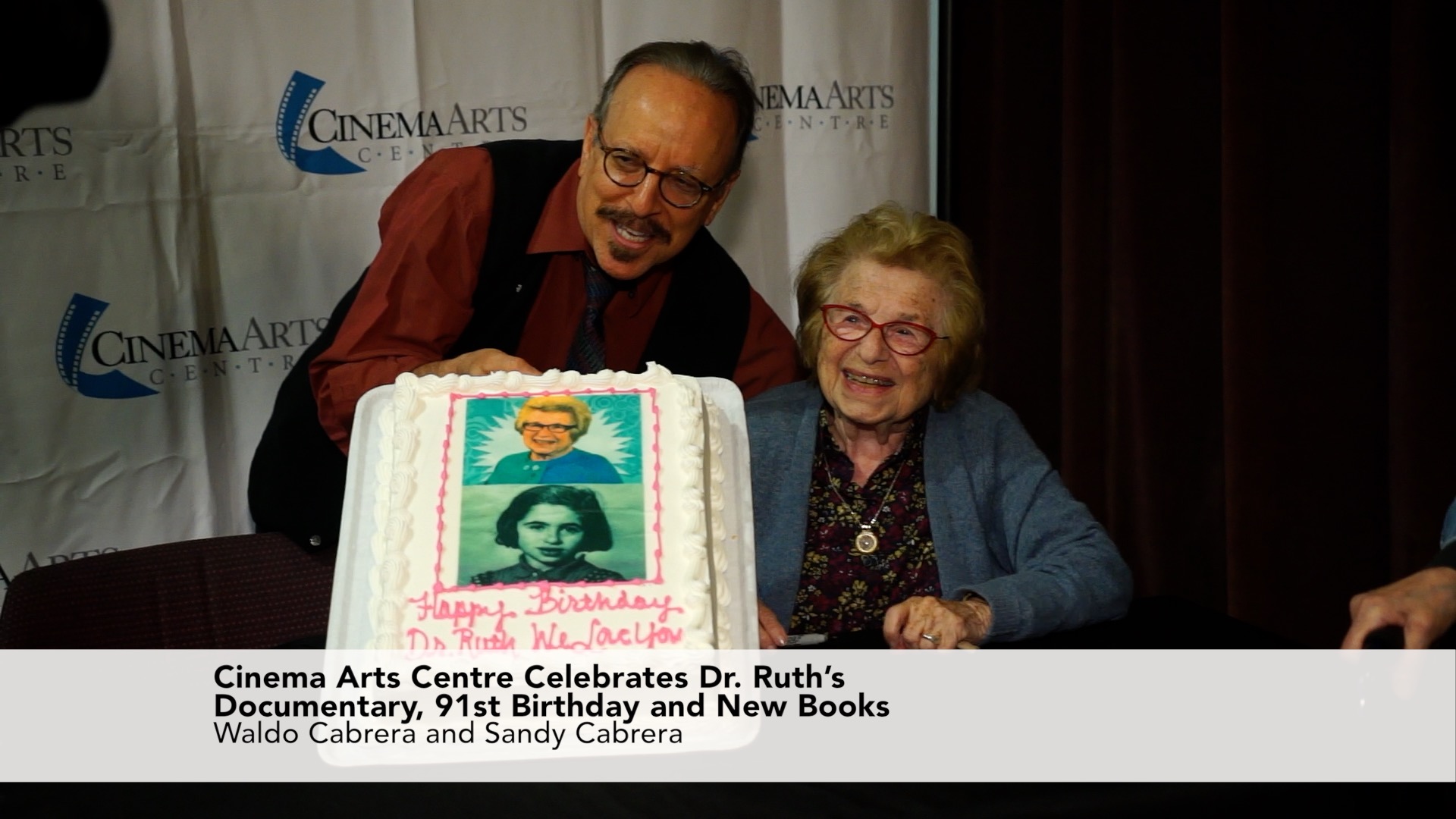 Cinema Arts Centre Celebrates Dr. Ruth